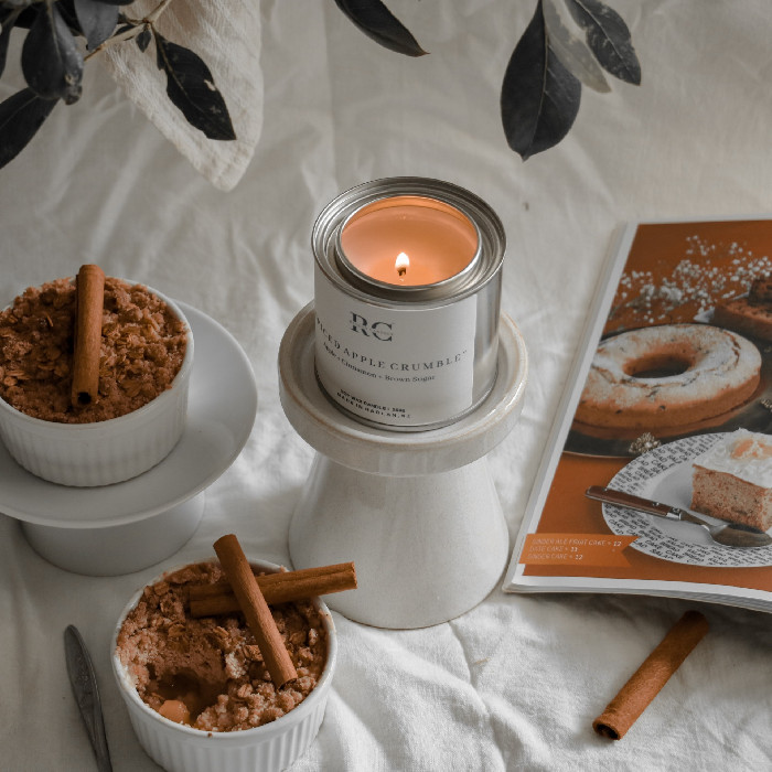 Spiced Apple Crumble candle